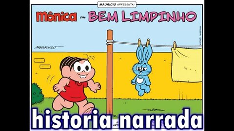 Mônica em-Bem limpinho | Gibis do Rapha 2