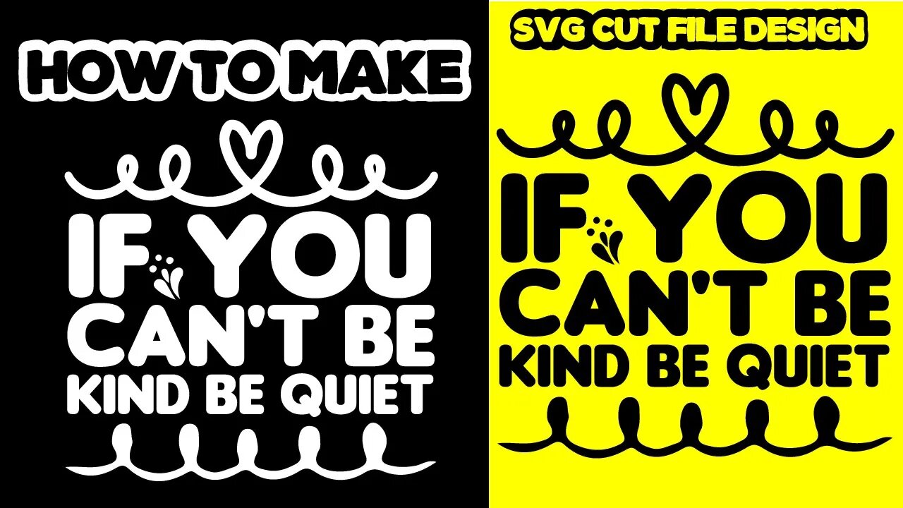 How to make "SVG Cut file" Design