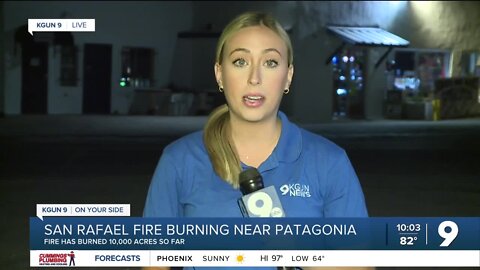 UPDATE: San Rafael Fire burned over 10,000 acres