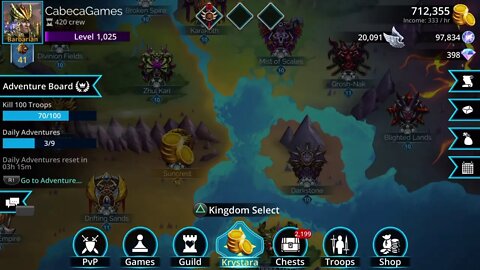 Transmissão ao vivo de Games of War