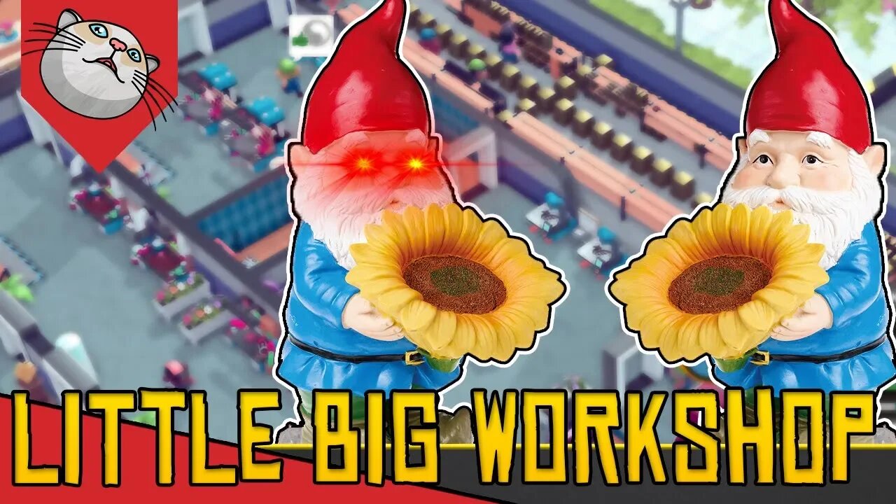 Gnomos Capitalistas Construindo Gnomos - Little Big Workshop #01 [Gameplay Português PT-BR]