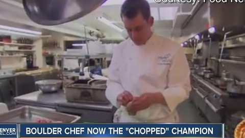 Flagstaff House chef Chris Royster is now a Chopped champion