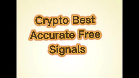 Binance Crypto Free Signals and analysis