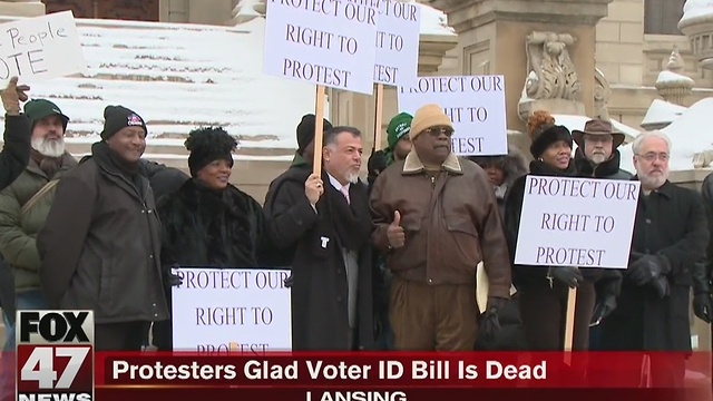 Protesters glad voter ID Bill is dead