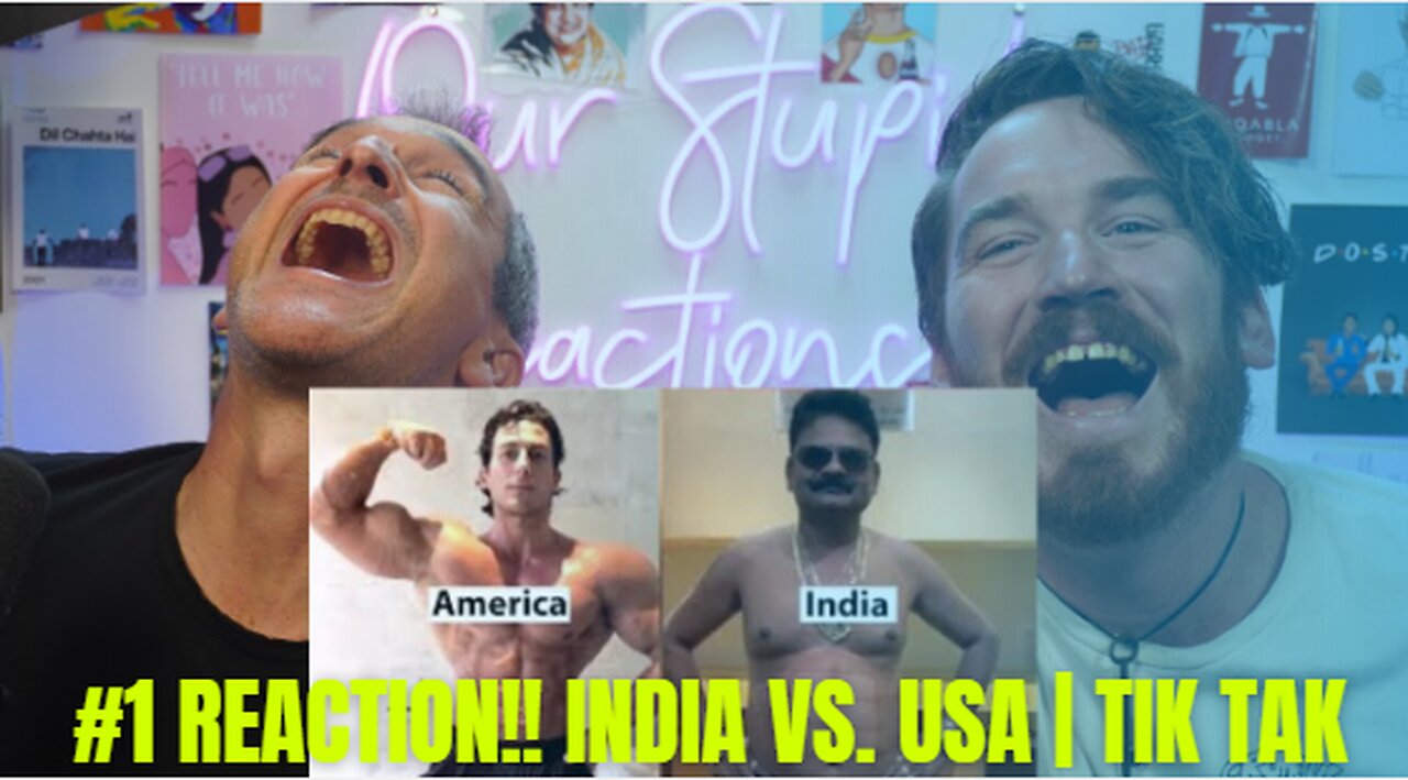 #1 REACTION!! INDIA VS. USA | TIK TAK