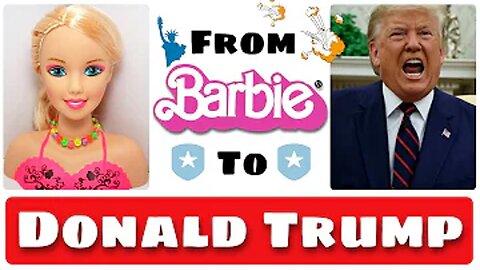 FROM BARBIE TO DONALD TRUMP DOLL REPAINT by Poppen Atelier #art