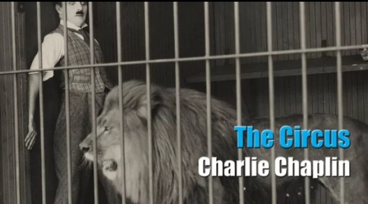 Charlie Chaplin - The Lion Cage - Full Scene (The Circus, 1928)