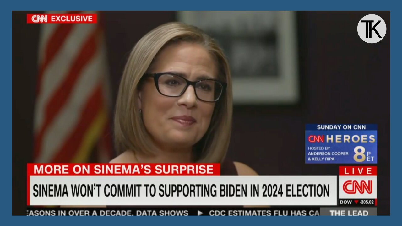 Senator Sinema: ‘What’s Important To Me Is To Not Be Tethered By the Partisanship’