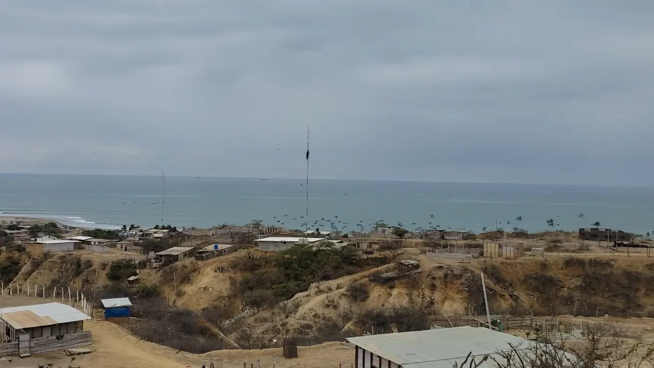 Vista del Mar desde el monte de Zorrito - Tumbes 20220113