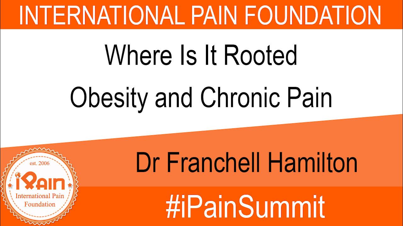 iPain Summit Presentation Dr. Franchell Hamilton