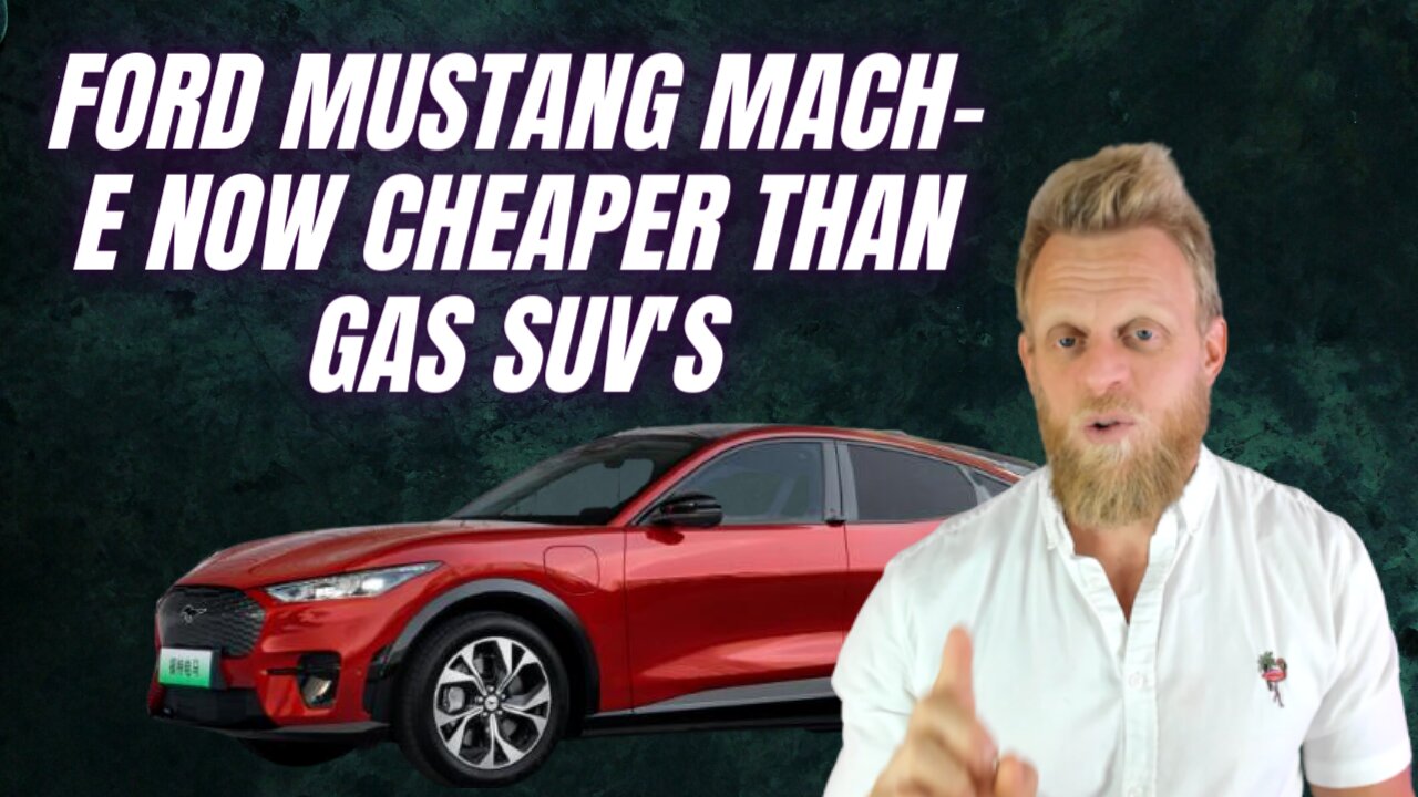 Ford's Mustang Mach-E price slashed to $36,000 - cheaper than ICE!