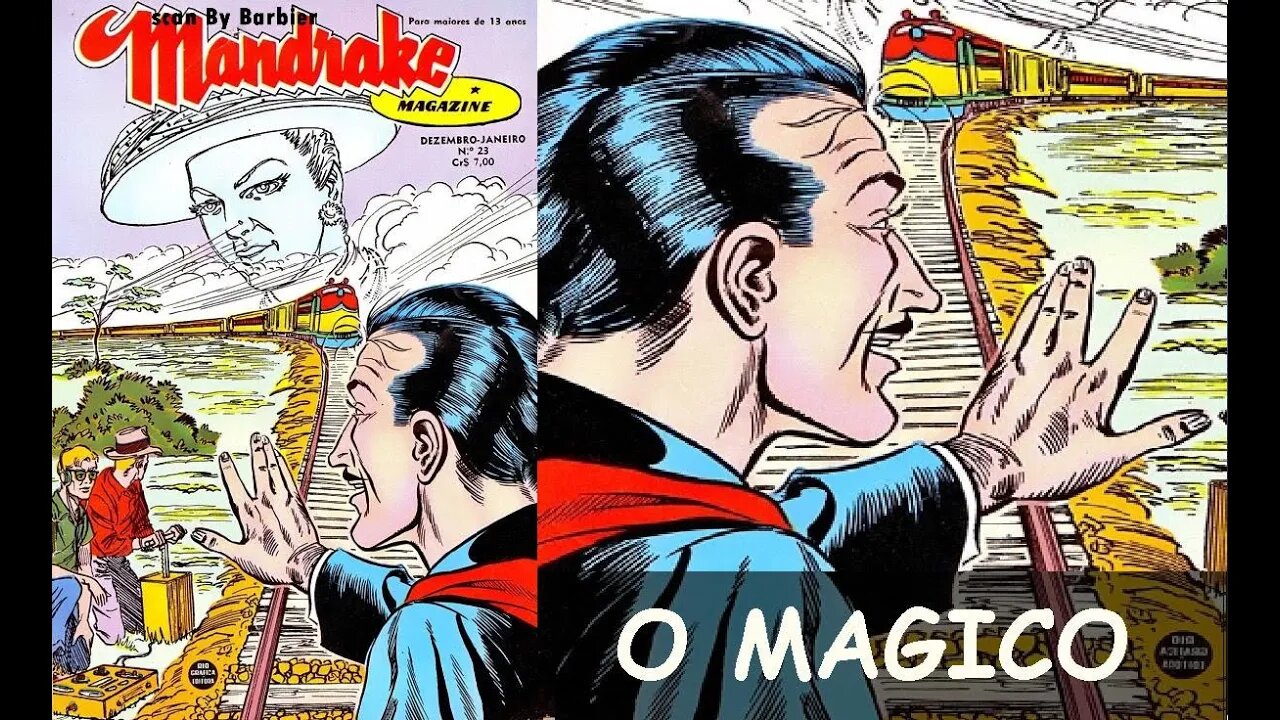 MANDRAKE 23 O MAGICO #comics #gibi #quadrinhos #historieta #bandadesenhada