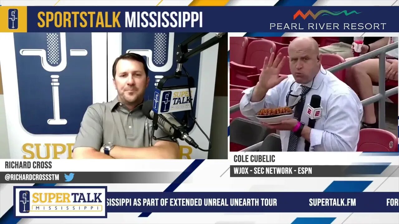 Talking Ole Miss/Mississippi State football with Cole Cubelic