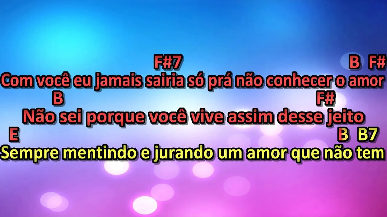 a verdade sempre aparece jose augusto karaoke playback instrumental