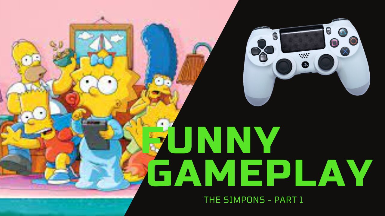 SIMPONS GAME IS VERY FUNNY😂🤣#Part 1