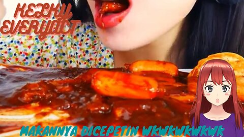 WATCH OUT FOR CHOKING,SIS!!!! 😭😭😭😭-[ASMR Food Reaction with Kelky]