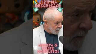 “ACABOU AS ELEIÇÕES ACABOU O INTERESSE PELO POBRE” LULA