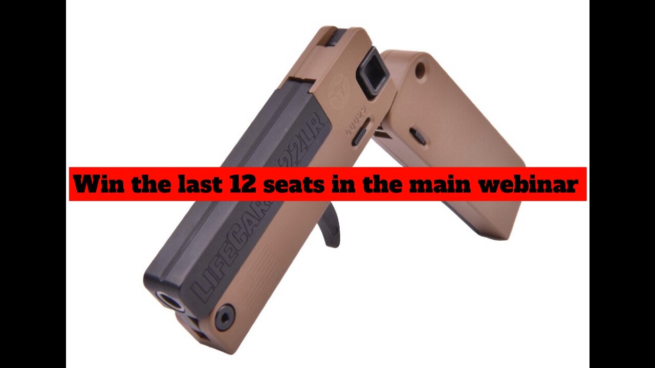 TRAILBLAZER LIFECARD .22LR MINI #2 FOR THE LAST 12 SEATS IN THE MAIN WEBINAR