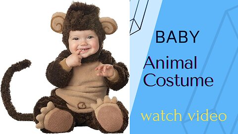 Fun World InCharacter Baby Lil' Monkey Costume