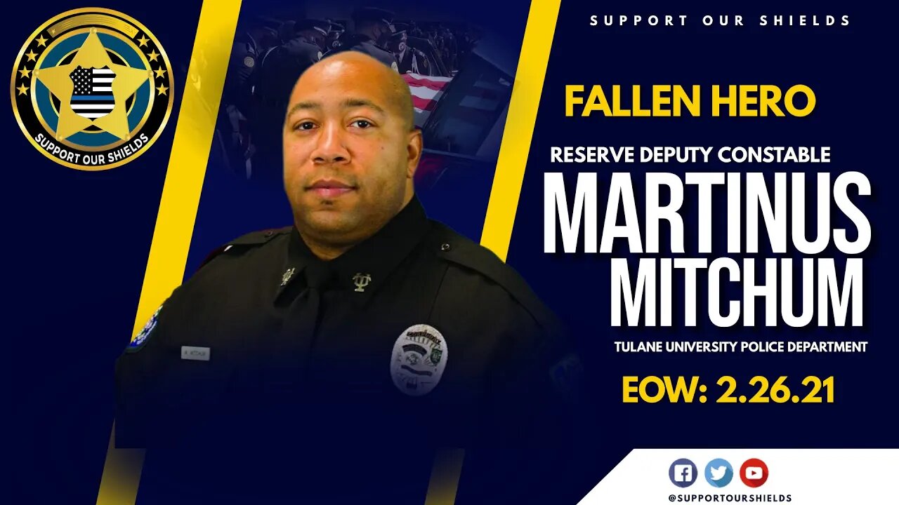 Fallen Hero - Deputy Constable Martinus Mitchum