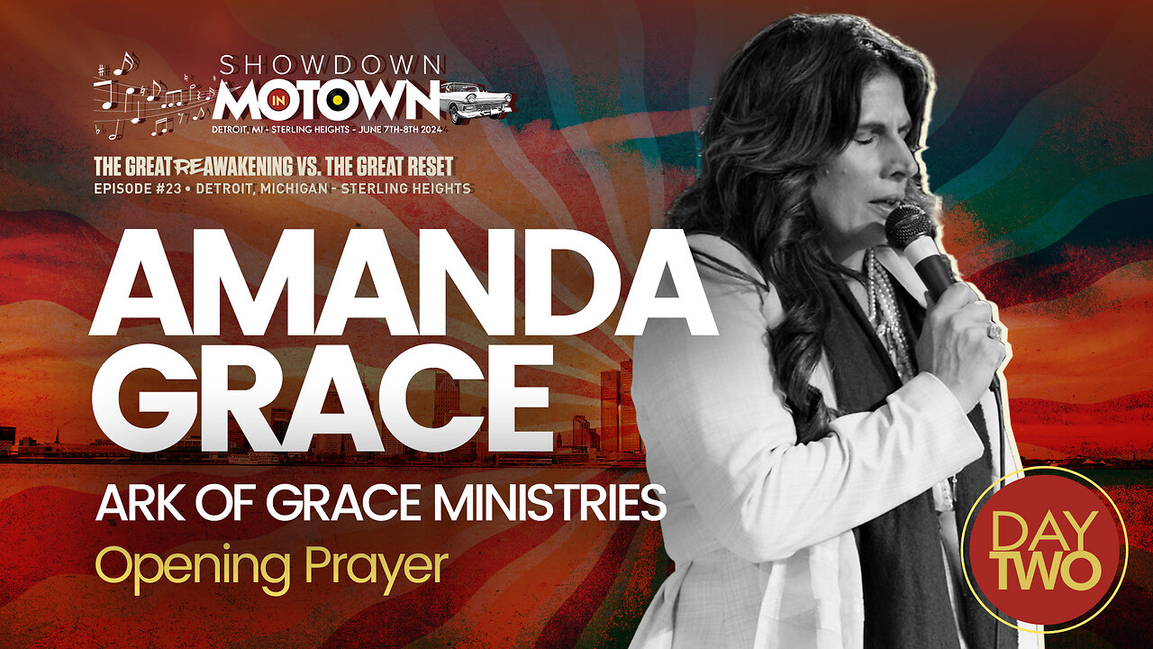 Amanda Grace of Ark of Grace Ministries | Amanda Grace of Ark of Grace Ministries Speaks At ReAwaken America Tour Detroit, Michigan! Join Navarro, Flynn, Eric Trump & Team America At Oct 18-19 Selma, NC ReAwaken! Request Tix Via Text 918-851-0102