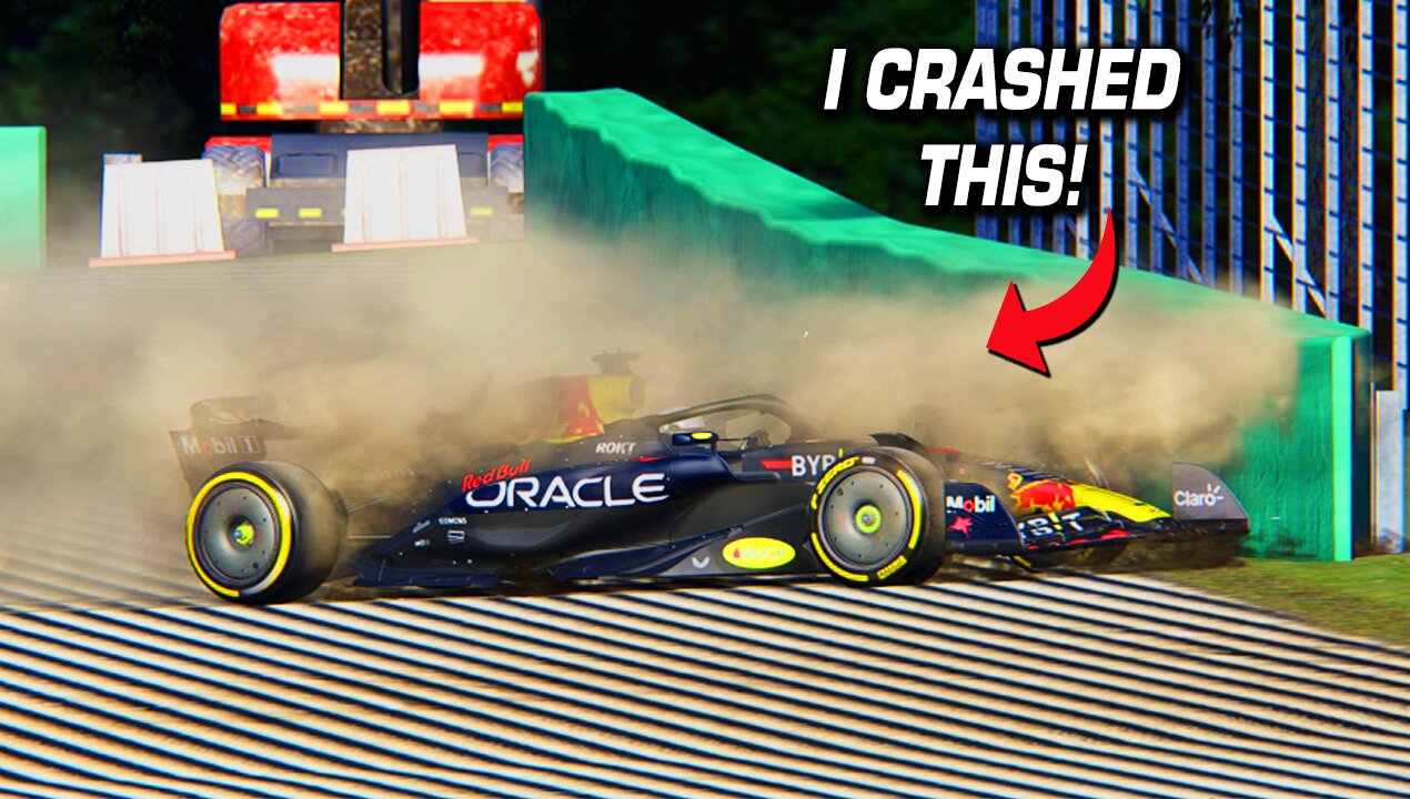 I Managed To Crash The 2023 Red Bull F1 Car in AC!