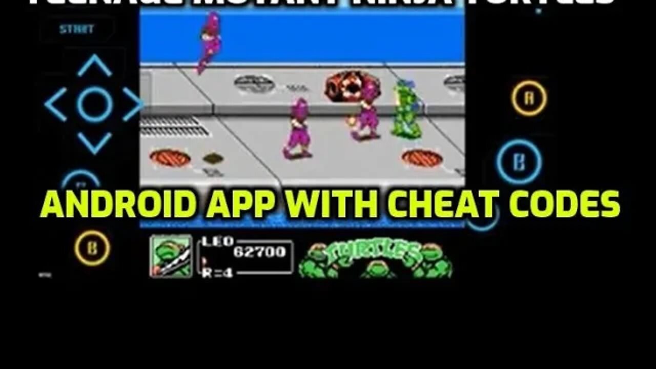 TMNT Teenage Mutant Ninja Turtles - Manhattan Project on Simulator Android App with Cheat codes