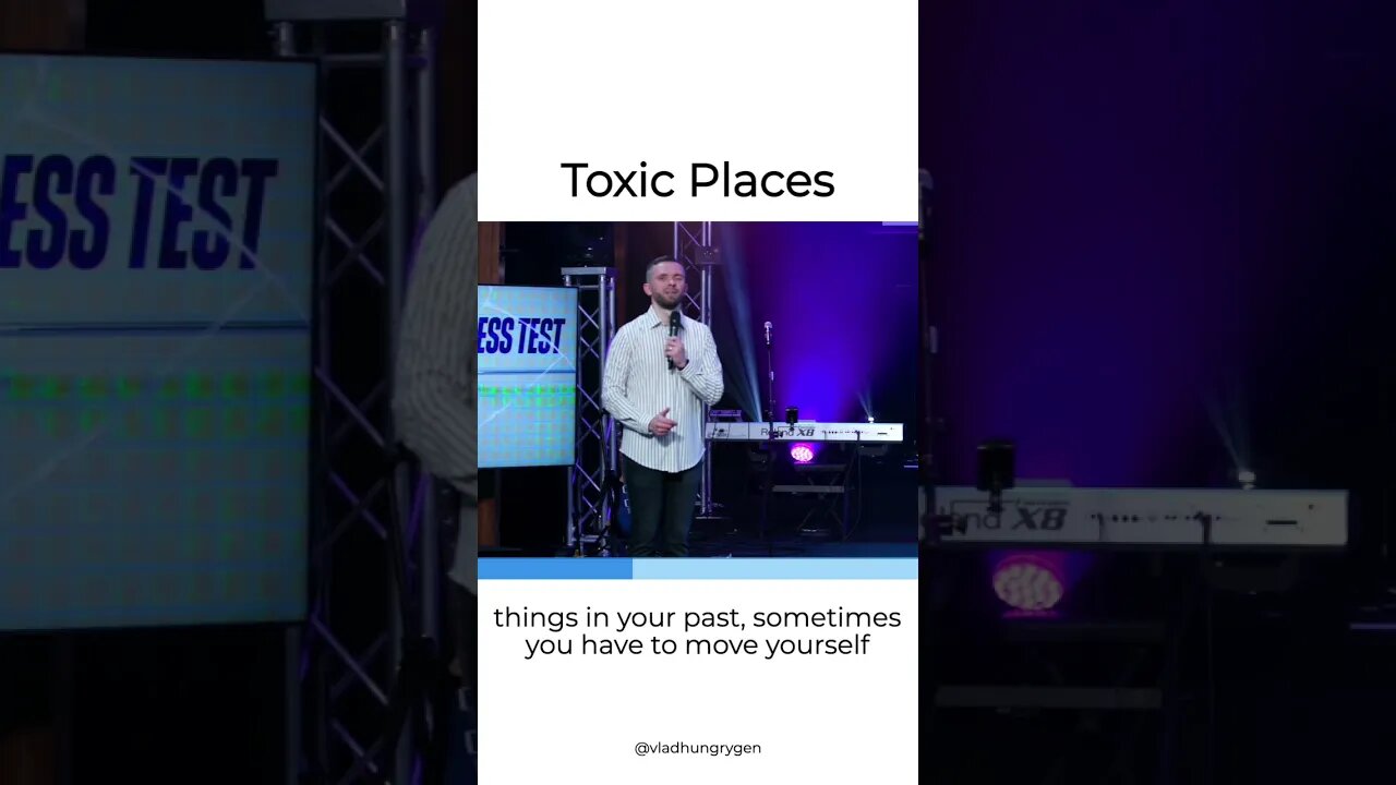 Remove Yourself From Toxic Places