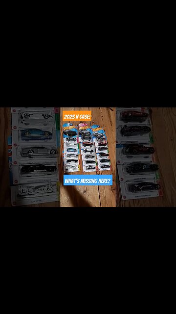 Hot Wheels N Case 2023: Missed TOONED VW Golf Treasure Hunt Quest! #shorts #hotwheels #diecast