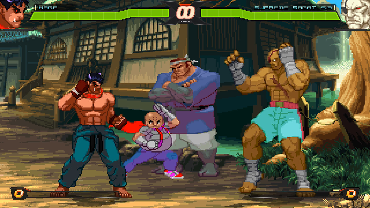 MUGEN - Kage vs. Supreme Sagat 5.3 - Download