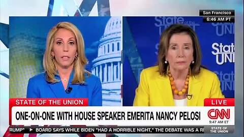 Pelosi on Whether Biden Should Step Down: People in California Are for Joe Biden and Kamala Harris