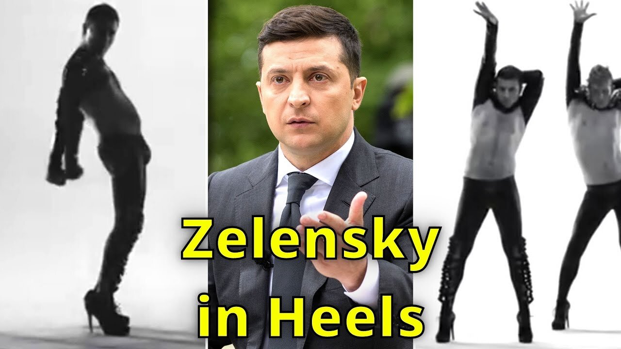 Volodymyr Zelensky Dancing in Heels