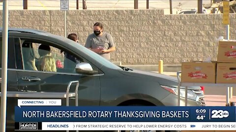 Bakersfield North Rotary providing Thanksgiving meals to families in need