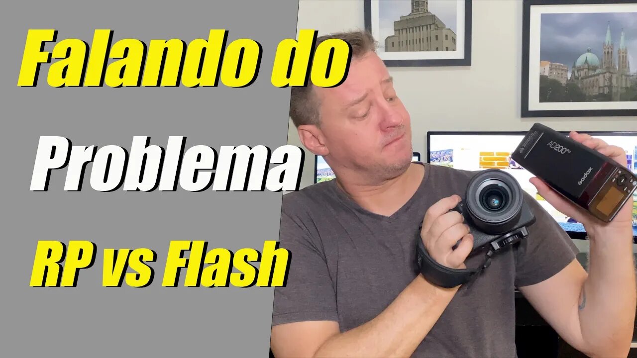 O grande BO da Canon RP e flash Godox!