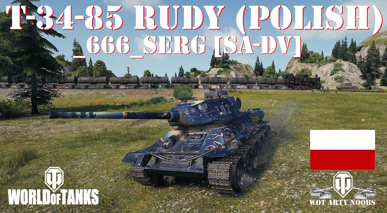 T-34-85 Rudy Polish - _666_Serg [SA-DV]