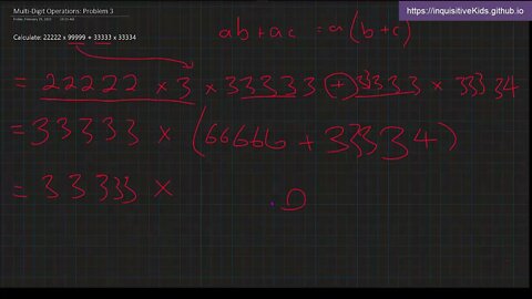 Multi-Digit Operations: Problem 3