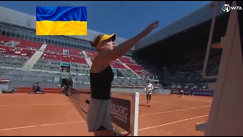 Madrid: No hands shaking when Ukrainian Svitolina lost the match from Belarusian Sasnovich