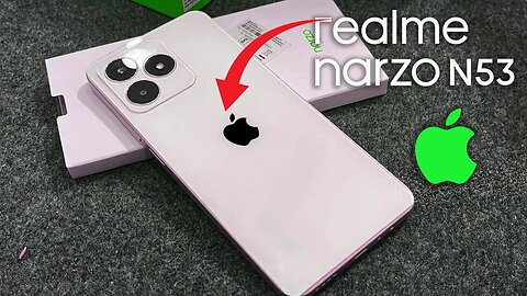 How To Turn Your Realme N53 Into A White Apple Iphone!