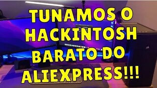 TUNAMOS O HACKINTOSH BARATO DO GABRIEL DE PINHO | B85 JGINYUE I5 4690 16GB RAM DO ALIEXPRESS