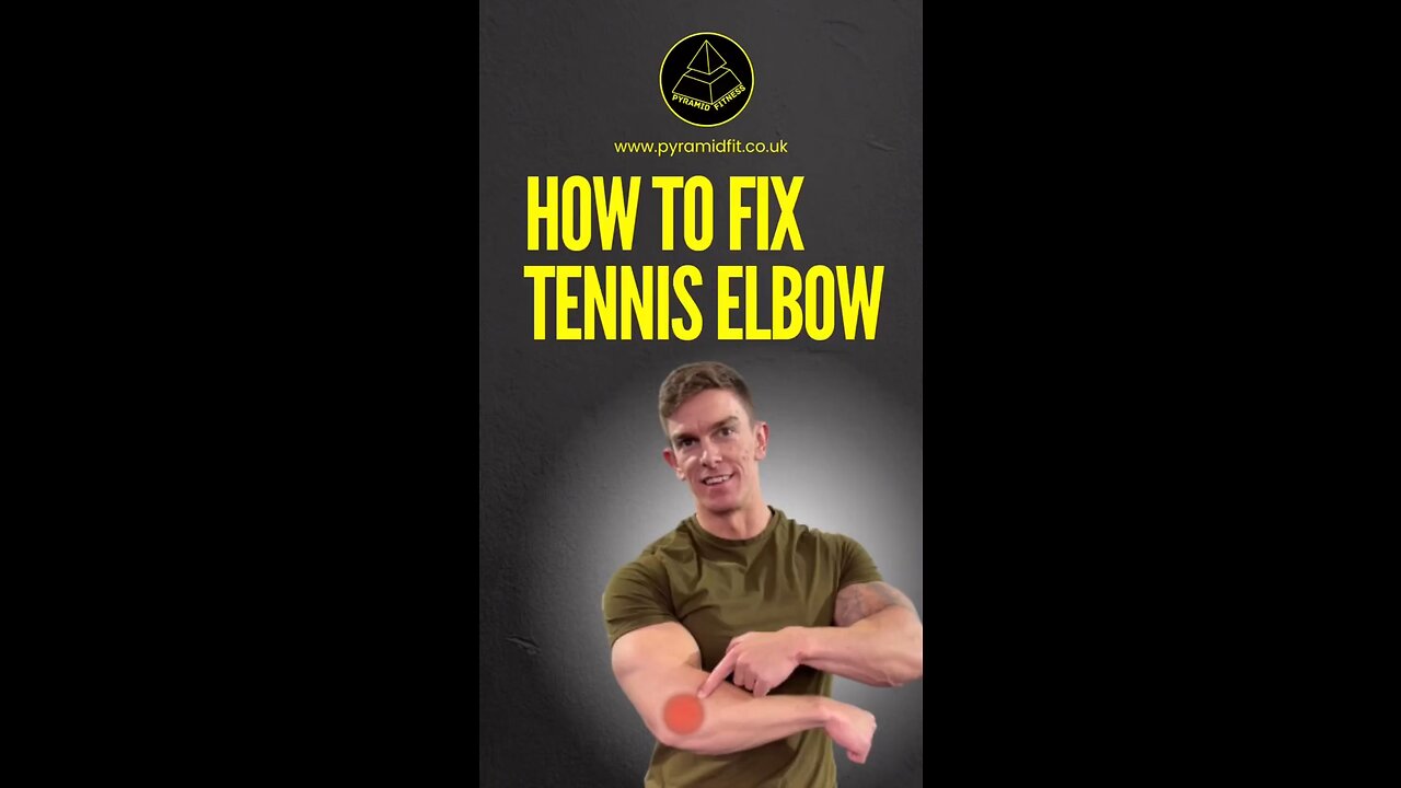 How to fix tennis elbow