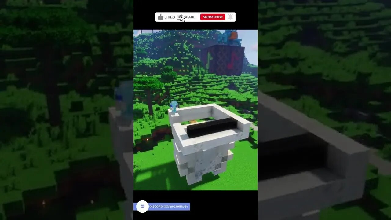 I Built an EPIC Skeleton in Minecraft 1.19 survival #minecraft #shorts