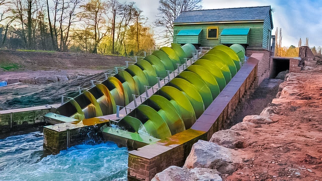 Insane hydropower & hydroelectric power plant technologies