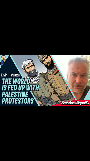 WE ARE ALL FED UP WITH PALESTINE PROTESTS. I AM THE ONLY ONE TALKING ABOUT IT.