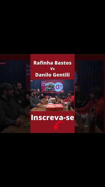 Rafinha Bastos Vs Danilo Gentili #shorts