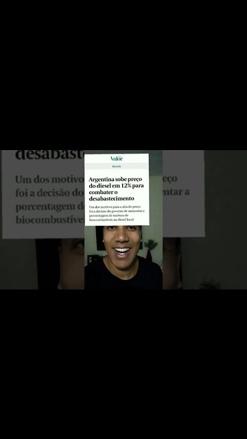 combustível na Argentina.