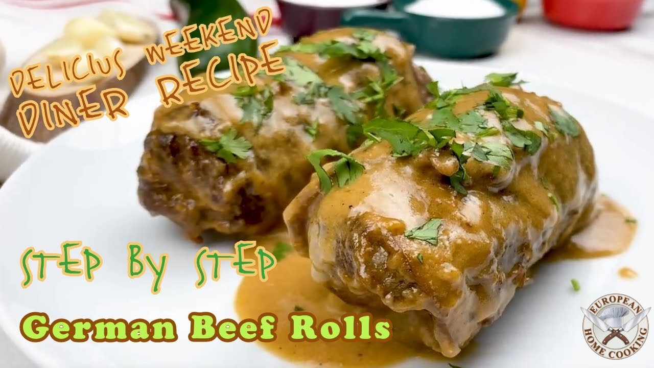 How To Make Delicious German Beef Rolls