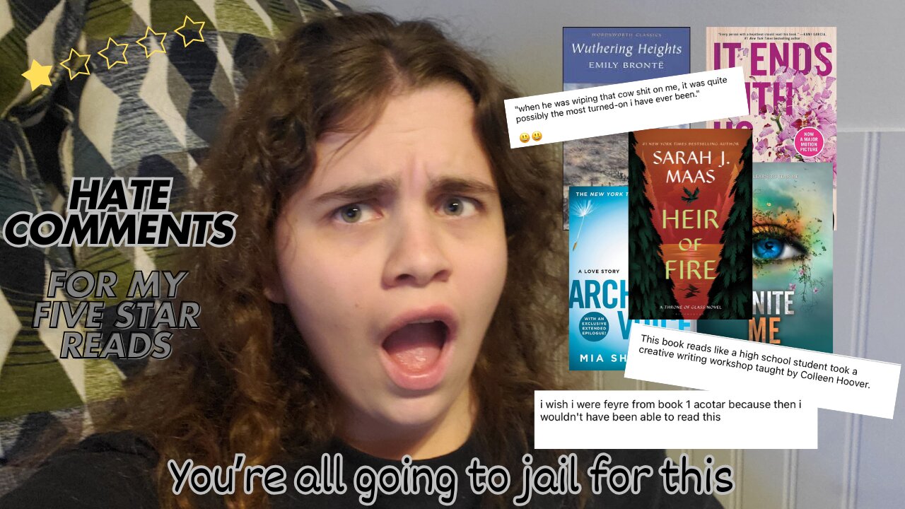 Reading ONE STAR Reviews of MY FAVORITE Books l JAIL TIME FOR ALL OF YOU