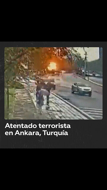 El Ministerio del Interior de Turquía confirma un atentado terrorista cerca de su sede en Ankara