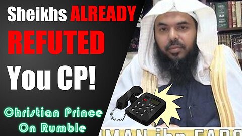 Caller Says CP has Been Refuted, Attempts to Mock Sam Shamoun