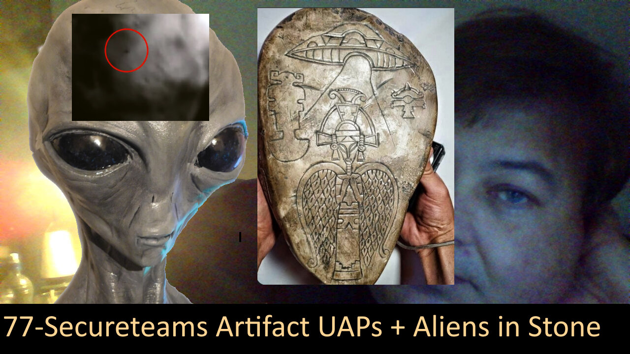 Live UFO chat with Paul --077- Secureteam's Artifact UFOs Part3 + Ancient Stones with UFOs and Greys